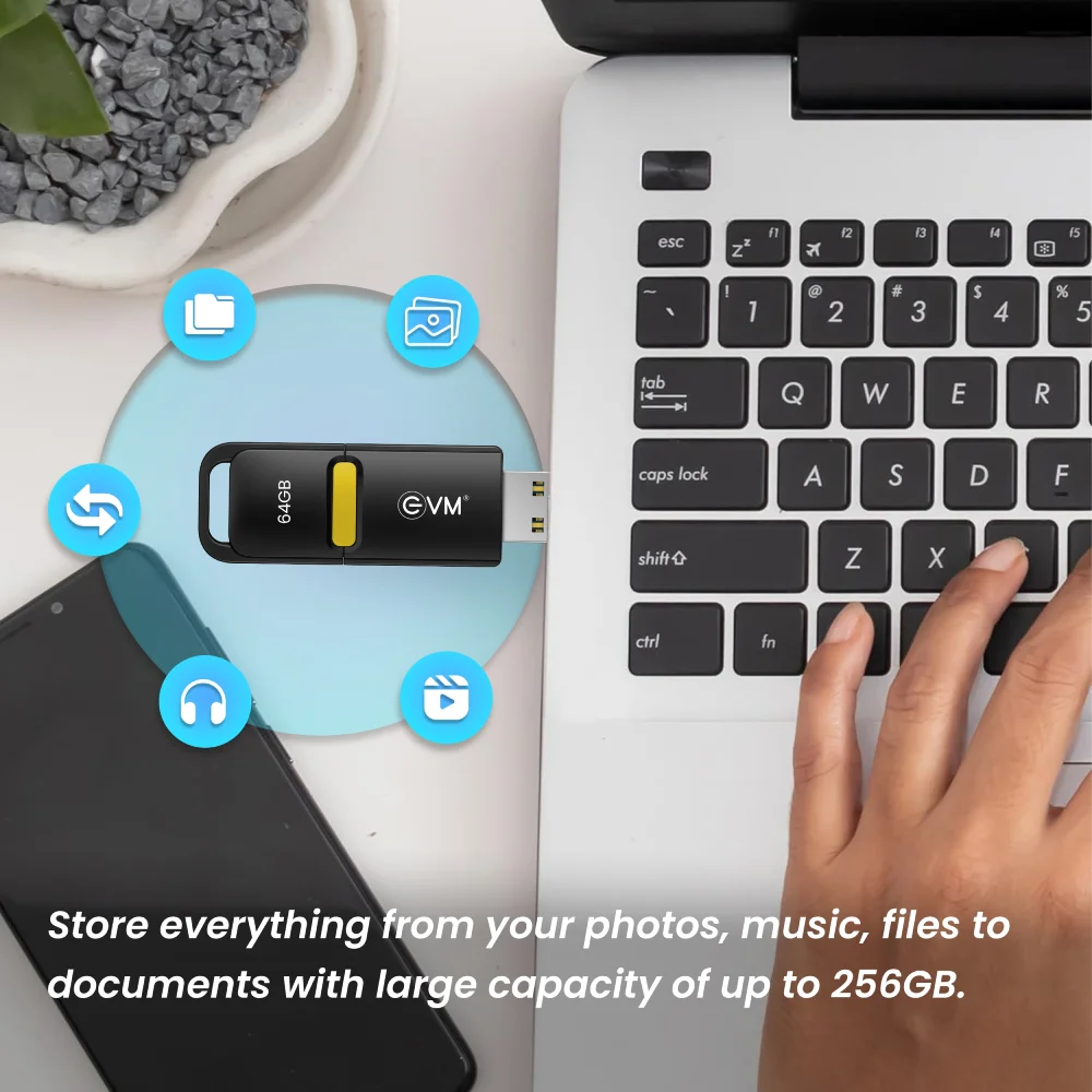 EVM Enx Pendrive 64GB USB 3.2 view 4